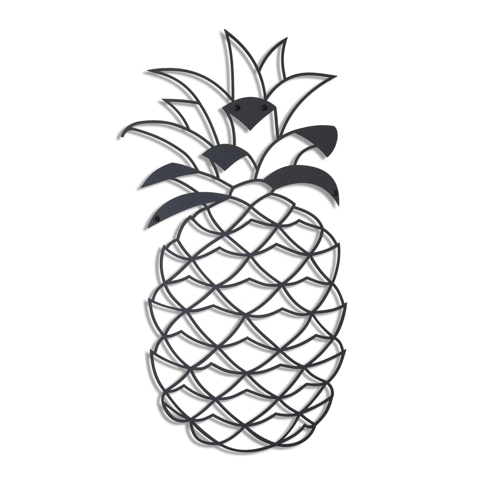 Pineapple Metal Wall Art Rusper & Pines