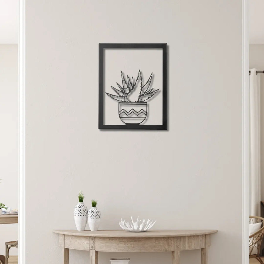 Cacti Metal Wall Art Rusper & Pines