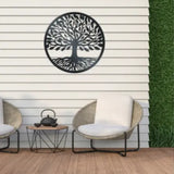 Tree of Life Decorative - Metal Wall Art