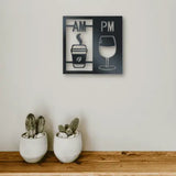 morning coffee afternoon wine , wine lovers,