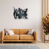 Jazz Four Piece - Metal Wall Art