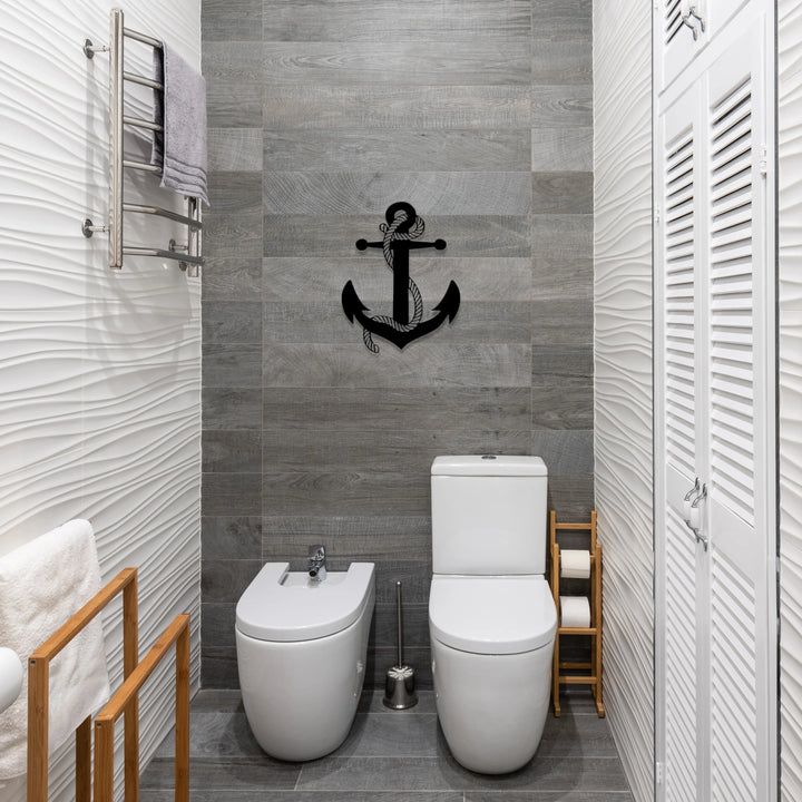 Metal Anchor Wall Art Decor Rusper & Pines