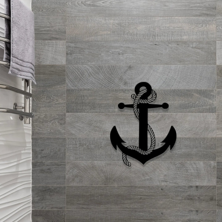 Metal Anchor Wall Art Decor Rusper & Pines