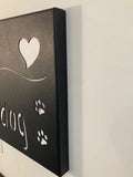 Family is where life begins - Metal Wall Art