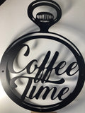 Coffee Time - Metal Wall Art
