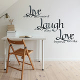Live Laugh Love - Metal Wall Art