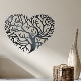heart, tree, love, gift, wall decoration, thoughful