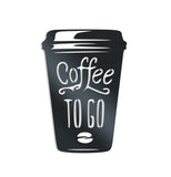 Take Away Coffee To Go - Metal Wall Art