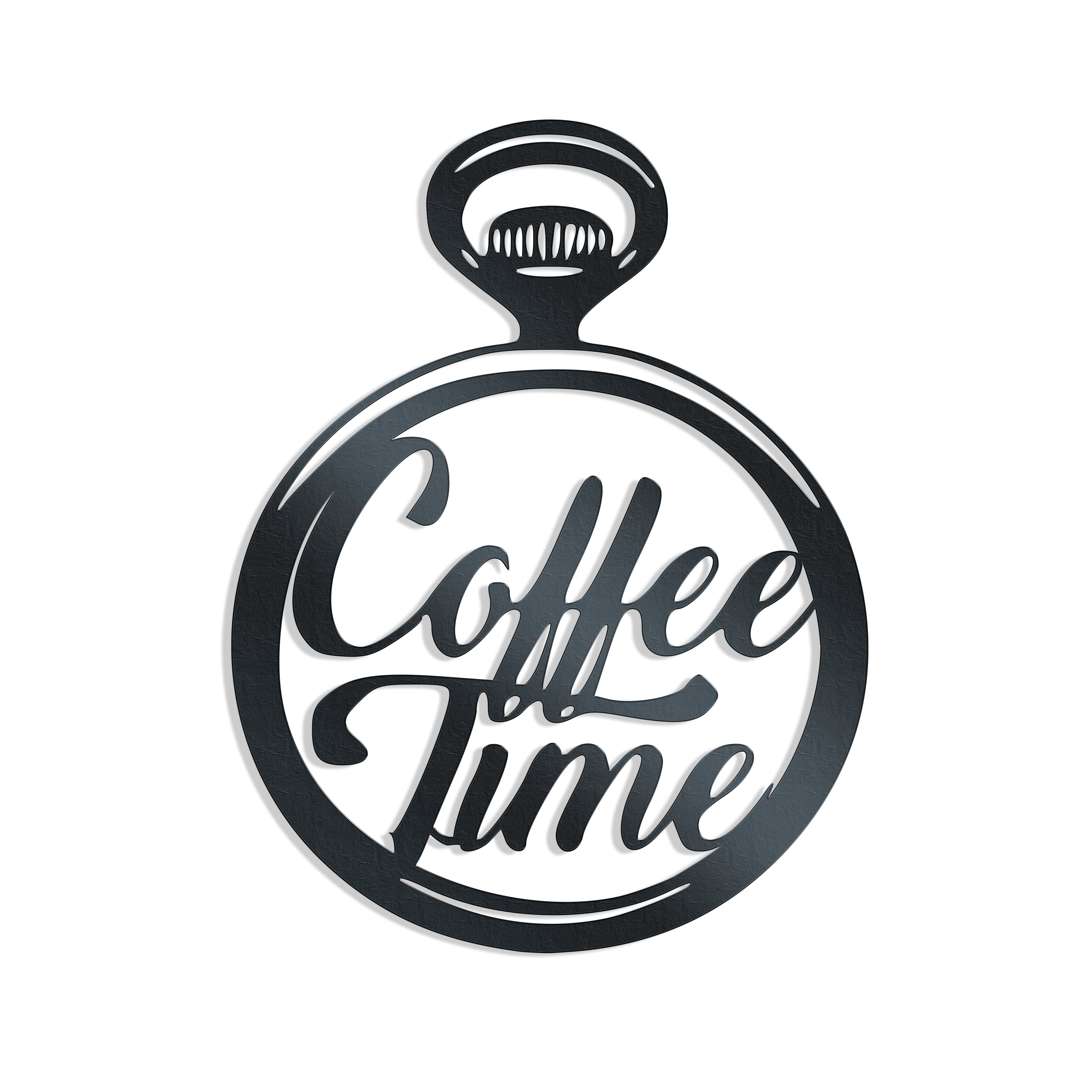 Coffee Time - Metal Wall Art