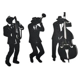 Jazz Trio Metal Wall Art - Set/3