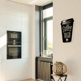 Take Away Coffee To Go - Metal Wall Art