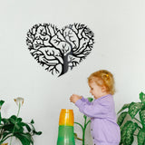 heart, tree, love, gift, wall decoration, thoughful